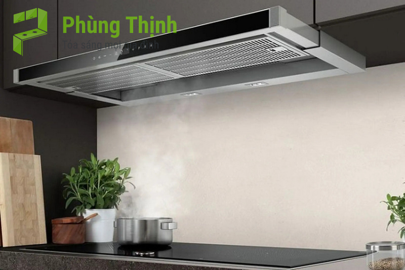 Khi tân trang nhà bếp, cần chú ý hệ thống hút mùi