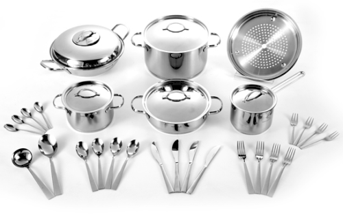 Vật dụng bếp làm từ kim loại cải thiện phong thủy người mệnh Kim