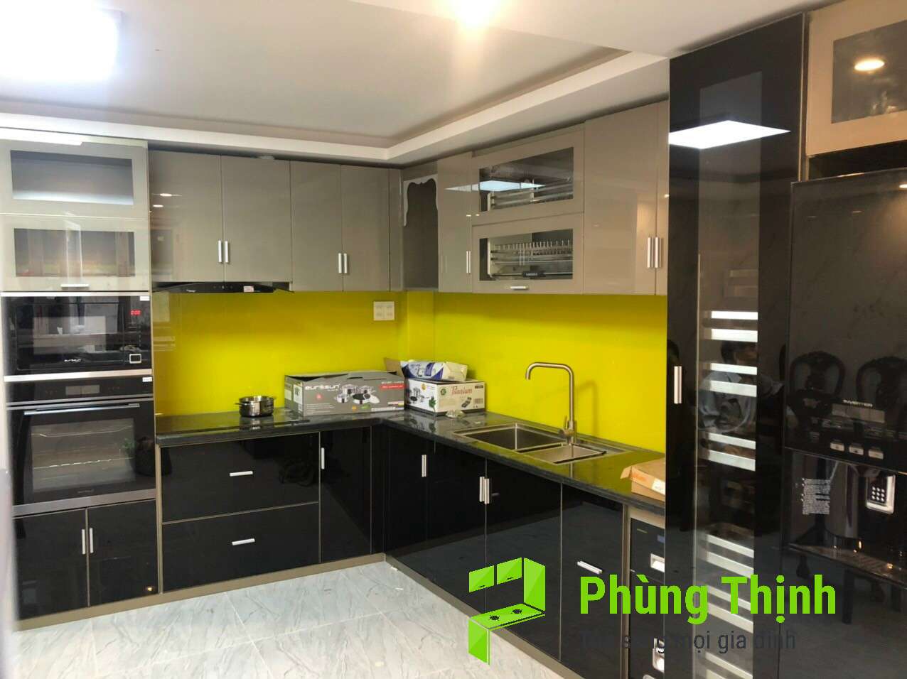 Mẫu bếp chữ L: Tận dụng góc chết hiệu quả cho chung cư