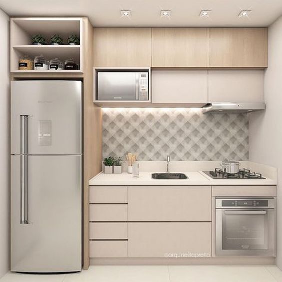 Chọn tủ bếp vừa tầm và vừa kích thước diện tích bếp