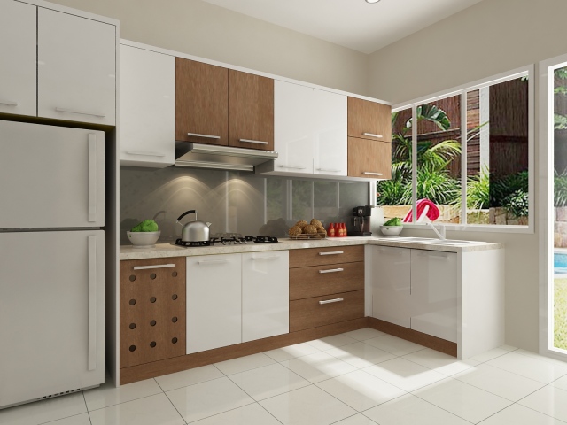 thiết kê tủ bếp cho nhà cấp 4