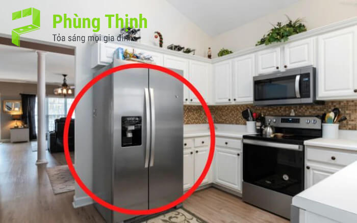 Đặt tại phòng bếp hoặc phòng ăn để tối ưu sự tiện lợi