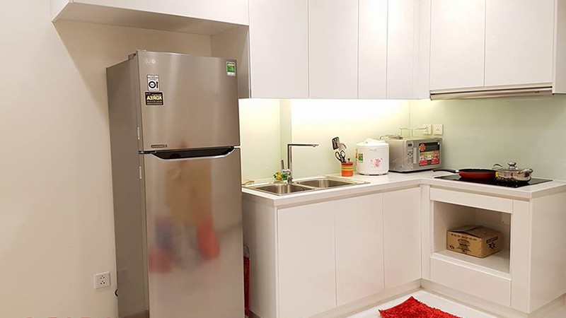 tủ lạnh trong bếp