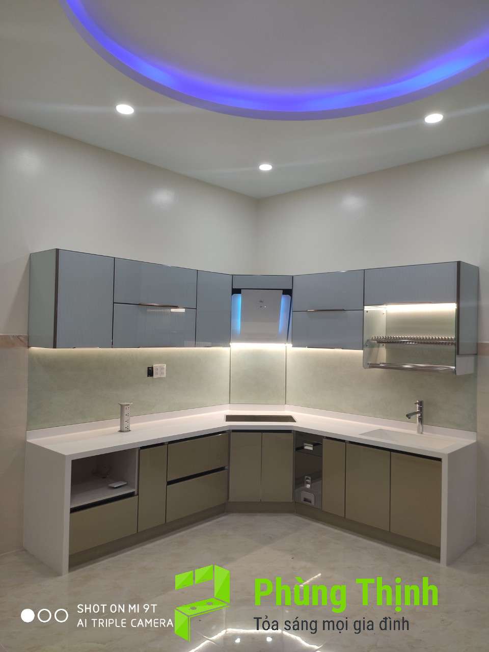 Màu sơn nhà bếp cho gia chủ mệnh Hỏa