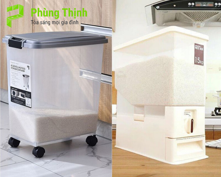 Vị trí đặt hũ gạo trong tủ bếp tốt nhất để chiêu tài hút lộc