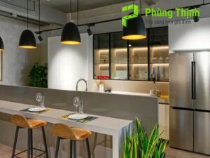 Khoảng cách lý tưởng giữa chậu rửa và tủ lạnh là bao nhiêu?