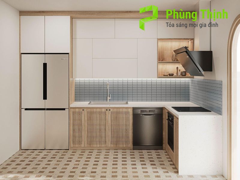 Giải mã lý do cần giữ khoảng cách giữa chậu rửa và tủ lạnh