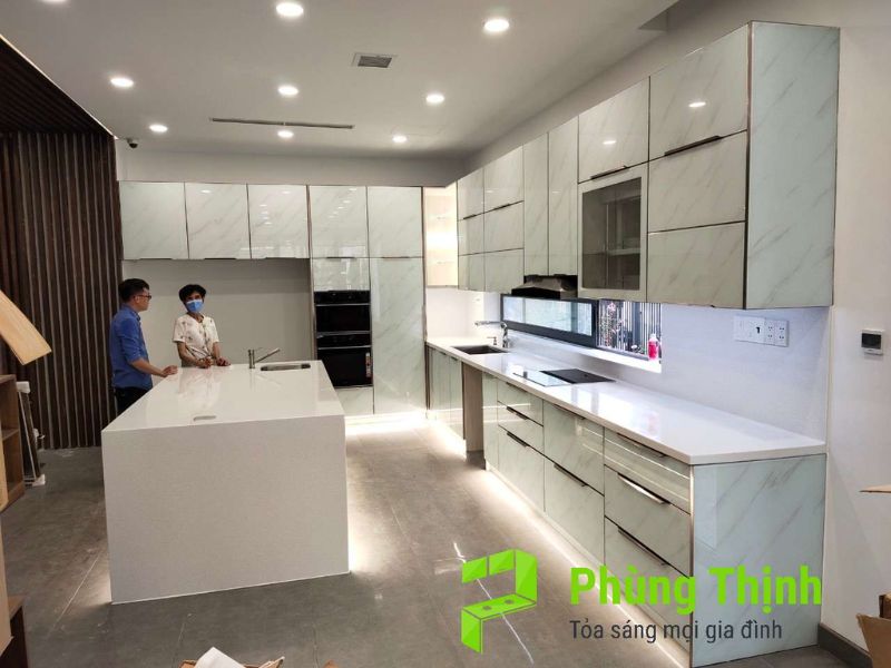 Bố trí bếp theo dạng chữ L