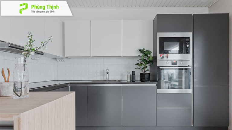 Tham khảo mẫu tủ bếp hợp kim nhôm 4