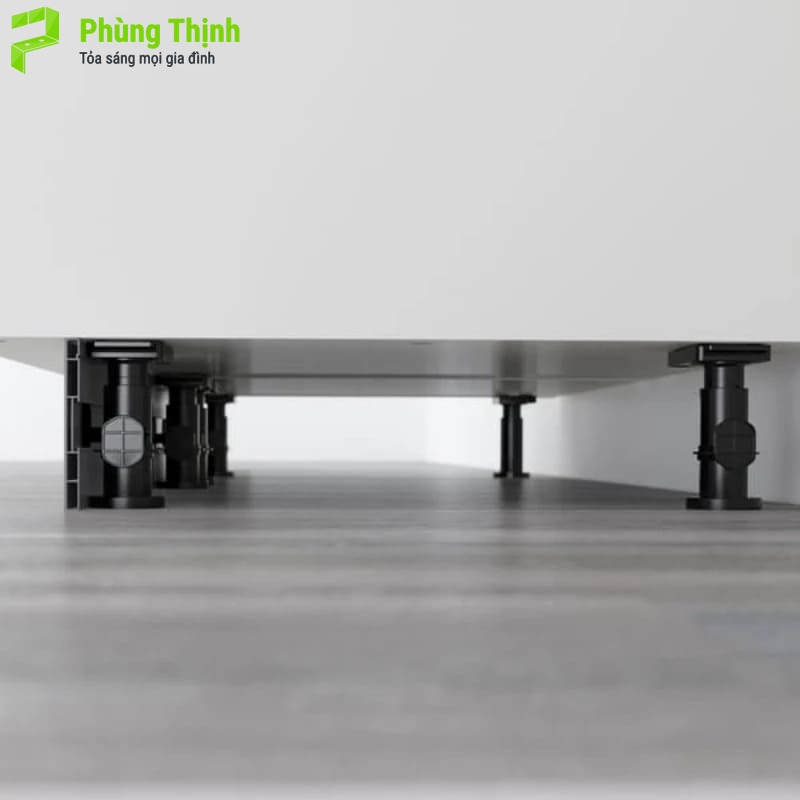 Cách lắp đặt len chân tủ bếp tại nhà