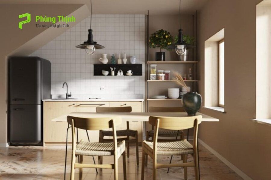 Giải pháp lưu trữ thông minh thay thế tủ bếp trên hiệu quả