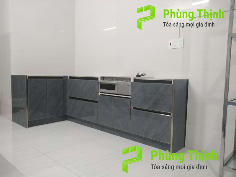 Báo giá tủ bếp nhôm kính Tây Thạnh